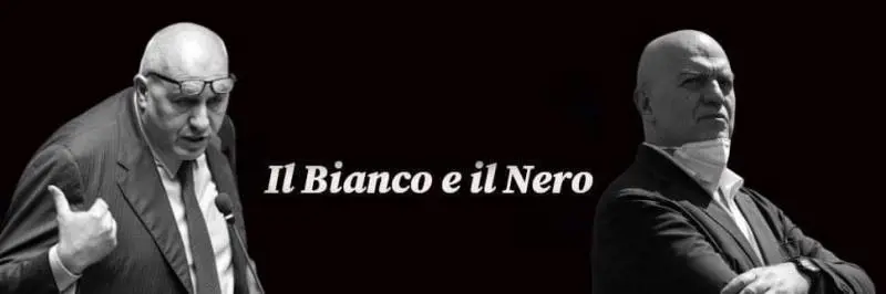 Il Bianco e il Nero. Crosetto: "Strada? In Calabria esercito d'occupazione". Rizzo: "Conte si dimetta"