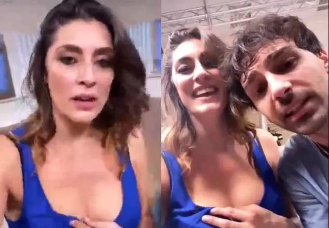 Incidente sexy in sala prove per Elisa Isoardi: "Salvatemi"