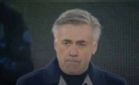 Le lacrime di Ancelotti in campo che commuovono il web