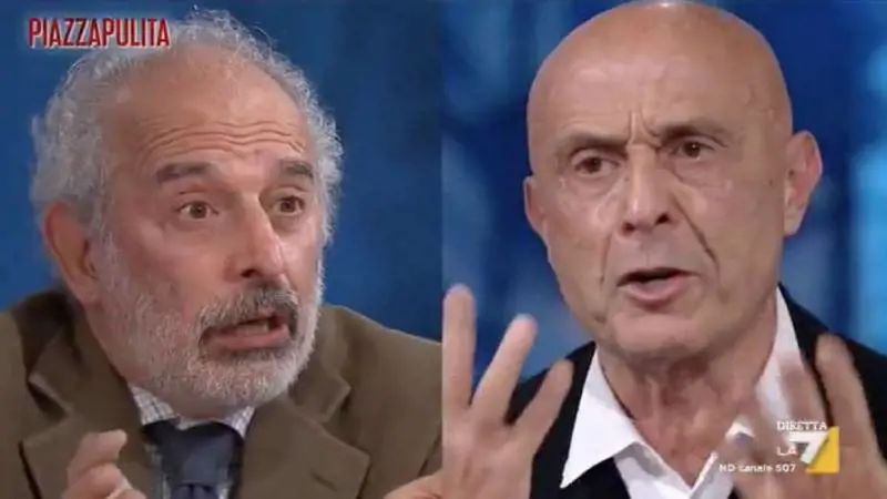 "Scusa perché stai ridendo...?" Minniti umilia in tv Gad Lerner