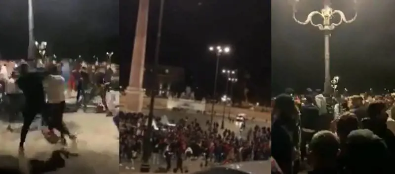 Calci, insulti e assembramenti: ecco la maxi rissa "organizzata"