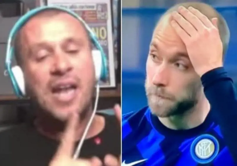Inter, Cassano adesso spiega tutto "Vi dico cosa sta facendo Conte con Eriksen"