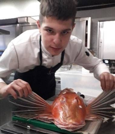 Matteo Leccardi cucina il pesce