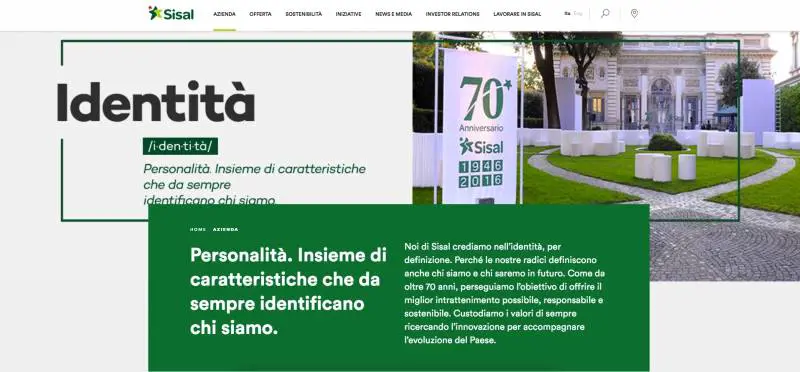 Premio Best Gold Performer a Sisal per la comunicazione aziendale digitale "autentica e diretta"