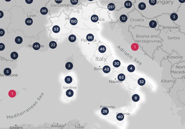Ookla: la mappa del 5G in Italia