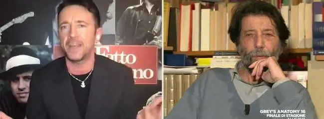 "Il governo cade", "Sai perché?" Scoppia la lite Cacciari-Scanzi