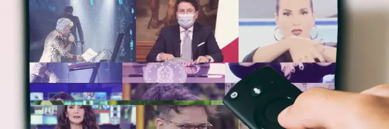 Dal "dov'è Bugo?" allo "smartworki" di Conte: il 2020 visto dagli occhi della tv
