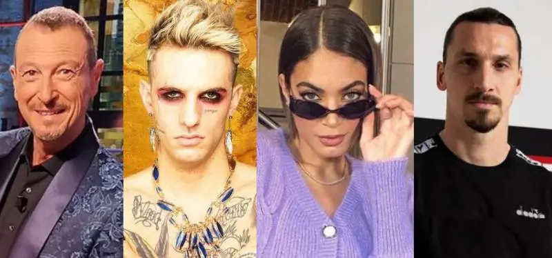 Il "nuovo" Sanremo prende forma: Ibrahimović e Achille Lauro ospiti fissi. Elodie co-conduttrice