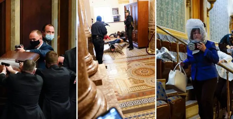 Assalto dei fan di Trump al Parlamento: scoppia il caos al Congresso Usa