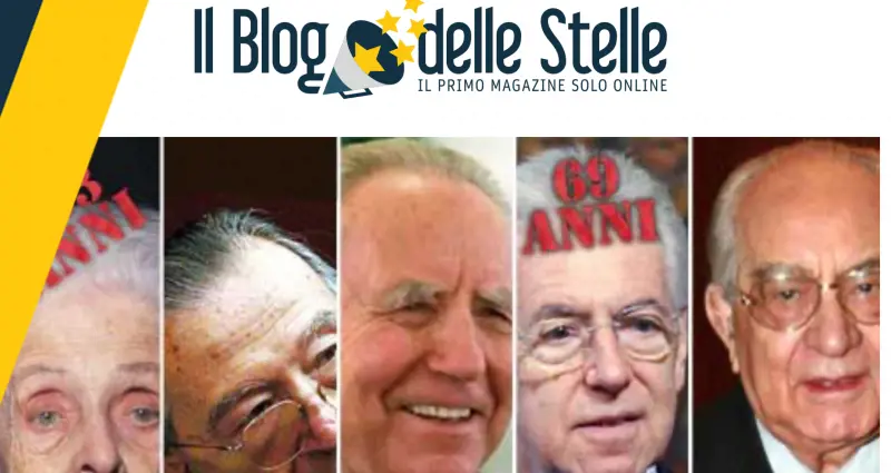 "Senatori a vita? Istituto feudale". Ma ora il M5S si regge sul loro voto