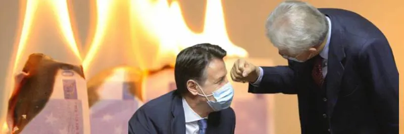 Il "sì" di Monti a Conte è una "trappola": adesso i nostri risparmi sono in pericolo