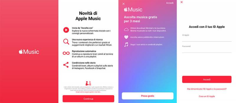 Apple Music: l'applicazione Android