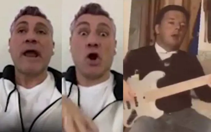 Bobo Vieri prende in giro Renzi: "Choc, because..indovinate chi è?"