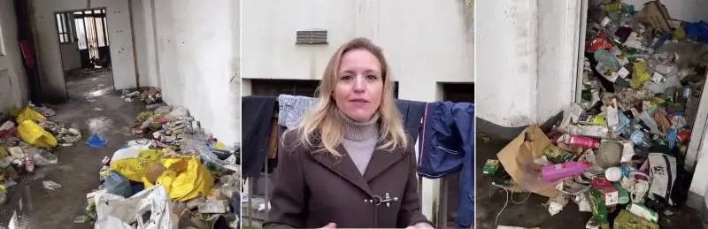 L'ex scuola hotel per migranti e sbandati: "Ecco l'accoglienza sfrenata del Pd"