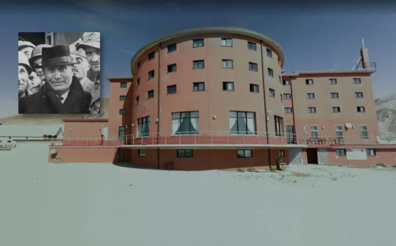 La "prigione più alta del mondo" dove venne incarcerato il Duce