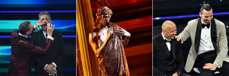 Sanremo, interminabile serata. Achille Lauro sta nell'Olimpo