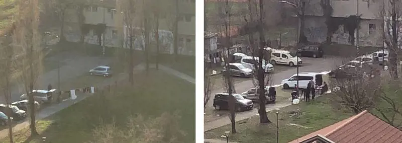 Rom bivaccano nel parcheggio: "Ma il Comune non dice nulla"