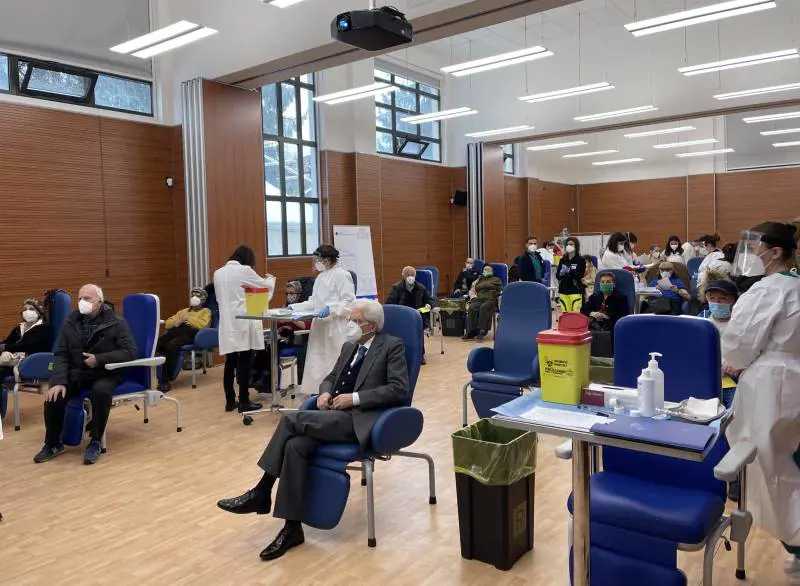 Covid, Mattarella si è vaccinato