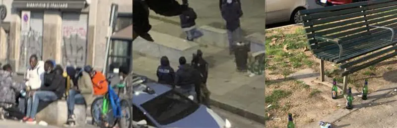"Si calano le braghe, il sesso...": la follia dei migranti in pieno giorno