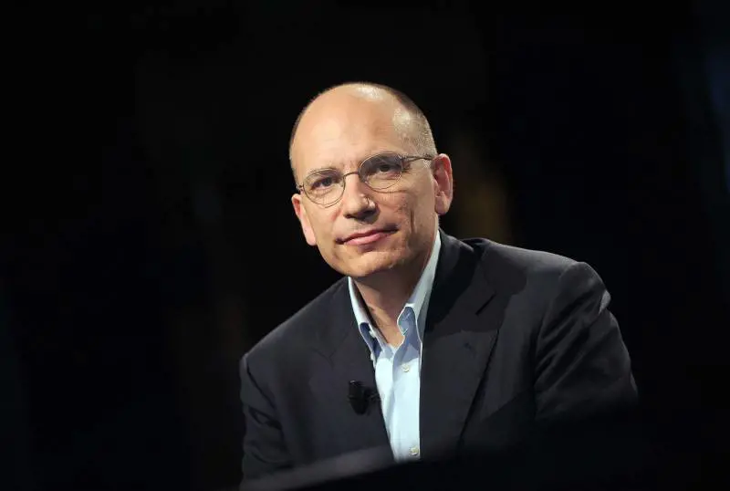 Il segretario del Pd Enrico Letta