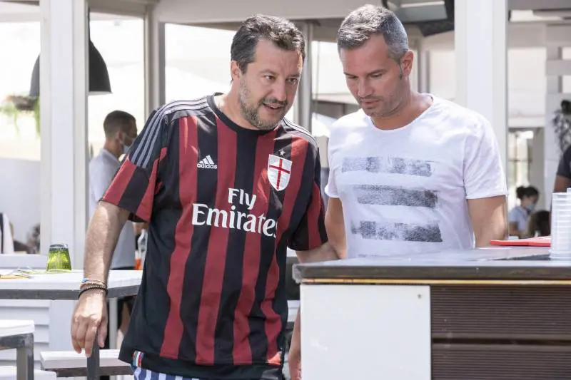 Salvini e il Milan (ma senza Letta): "Bravo Pioli, stadi aperti a aprile"