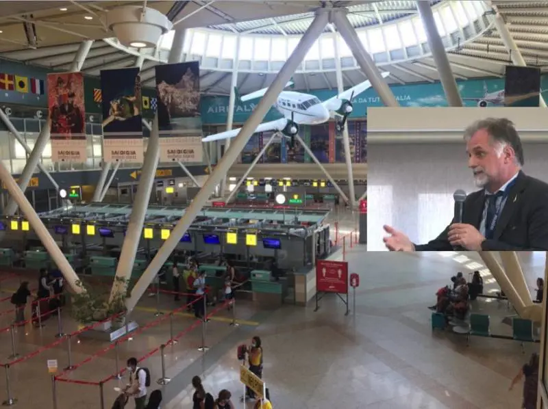 Inaugurato all'aeroporto di Olbia l'hub per i test anti Covid, oltre 1500 esami al giorno