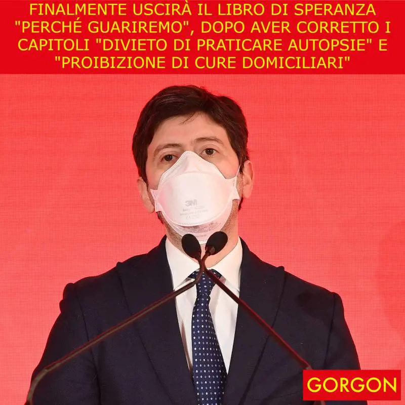 Le "paure" di Speranza: "Se incontro una macchina.."