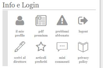 Box Info e Login - ilGiornale.it