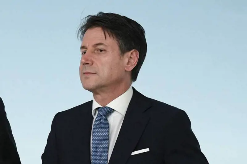 L'ex premier Giuseppe Conte
