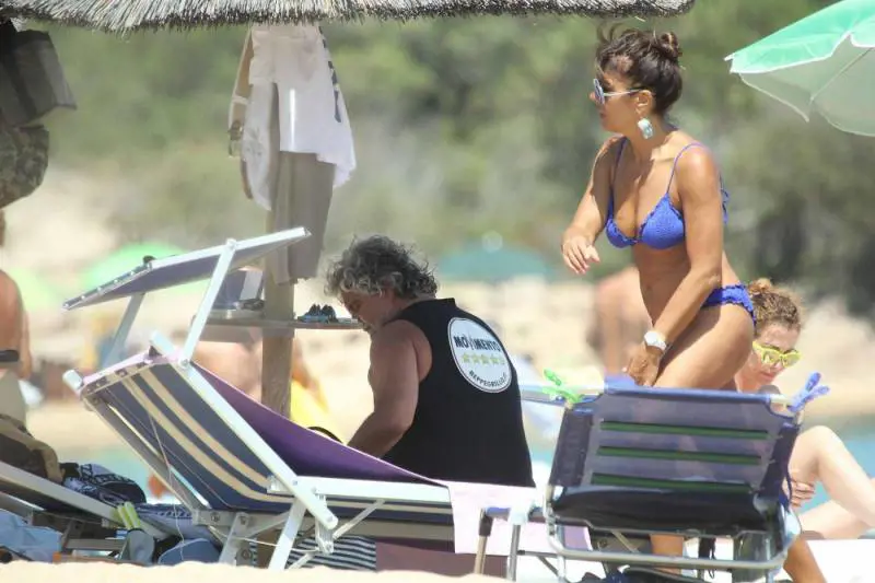 Parvin e Beppe Grillo