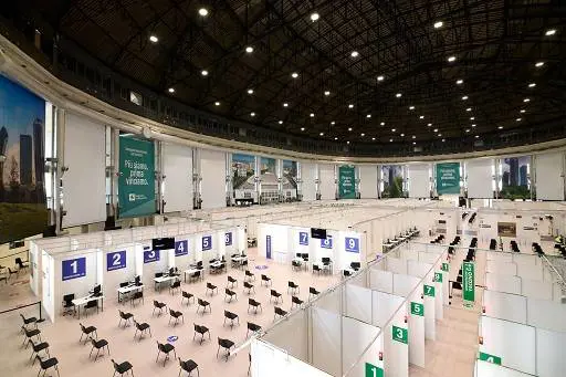 Palazzo delle Scintille, il 25 aprile operativo il maxi-hub vaccinale