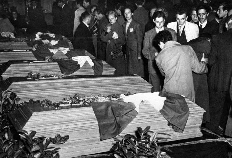 I funerali del Grande Torino