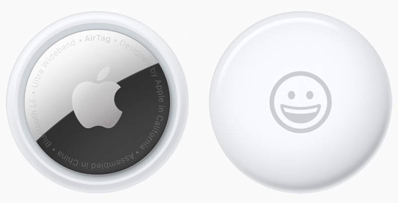 Apple AirTag: design