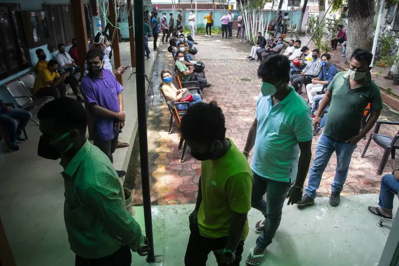In India la pandemia parallela del fungo nero