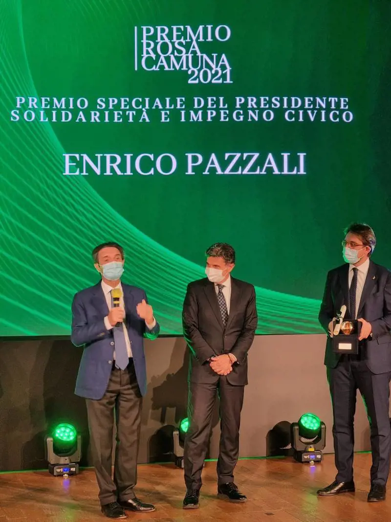 Rosa Camuna 2021, premio speciale a Enrico Pazzali