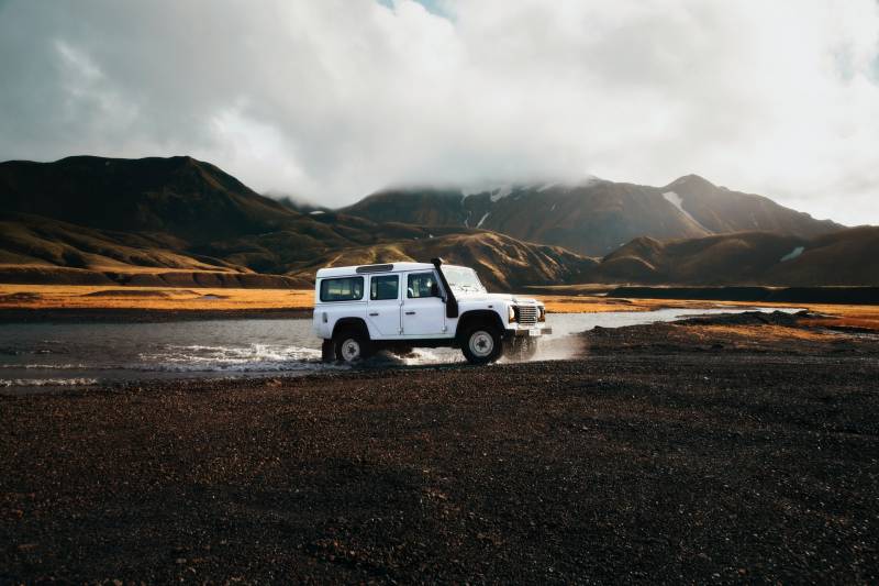 Islanda on the road