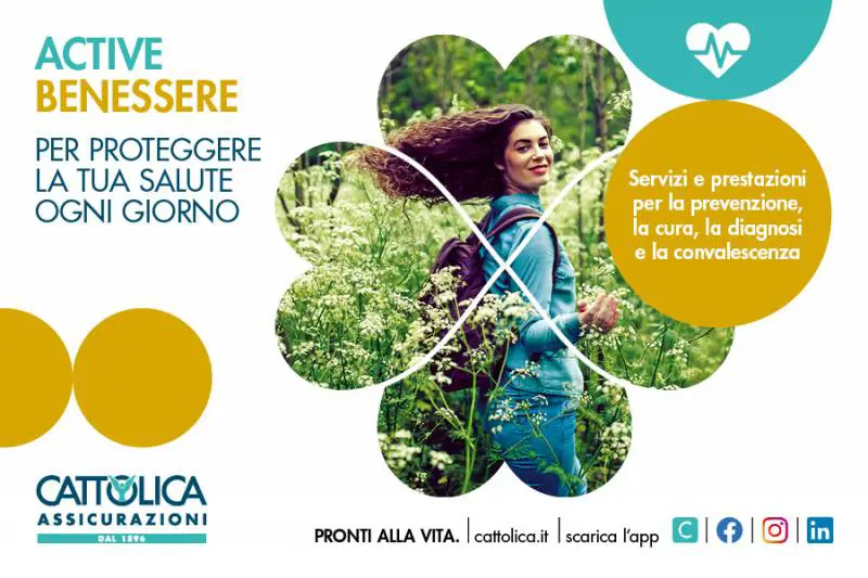Active Benessere, la nuova copertura di Cattolica dedicata alla salute
