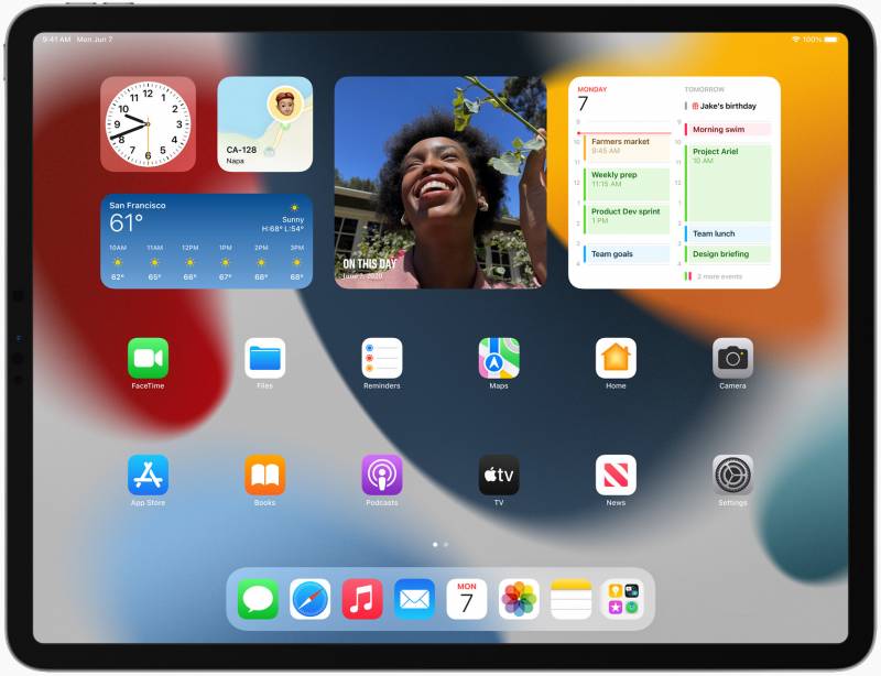 Apple iPad iPadOS 15