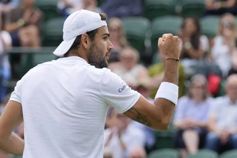 Berrettini-Sonego agli ottavi di Wimbledon: non accadeva dal 1955. Preoccupa Sinner