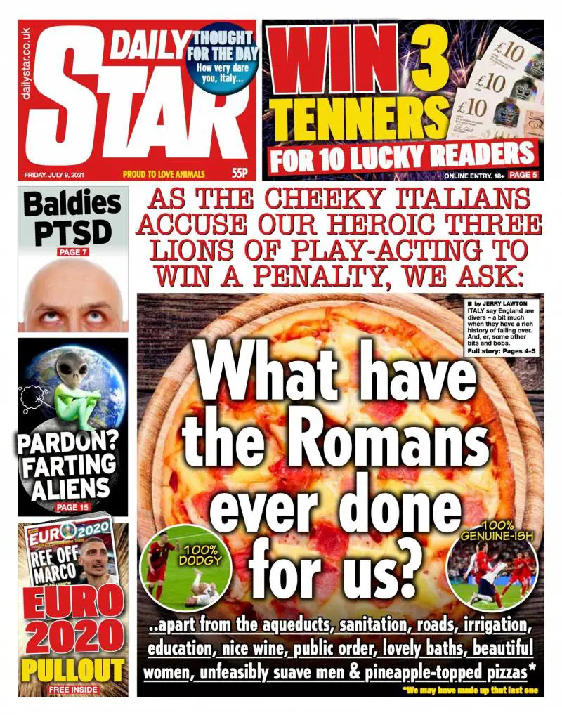 L'odio della stampa inglese: "Italiani loschi e sfacciati"