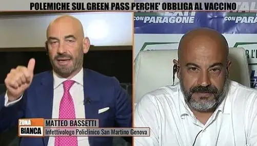 "Studi", "Pronto per l'Isola dei famosi": è rissa tra Bassetti e Paragone