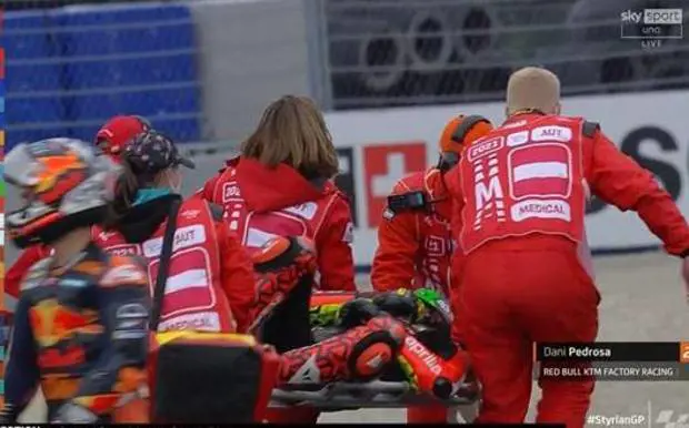 L'incidente, serbatoio in fiamme: paura in MotoGp