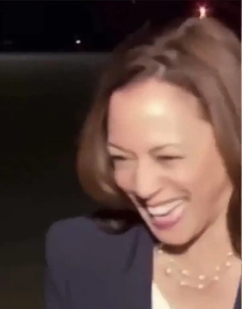 "Aspetta, rallenta": e Kamala Harris scoppia a ridere parlando di Afghanistan