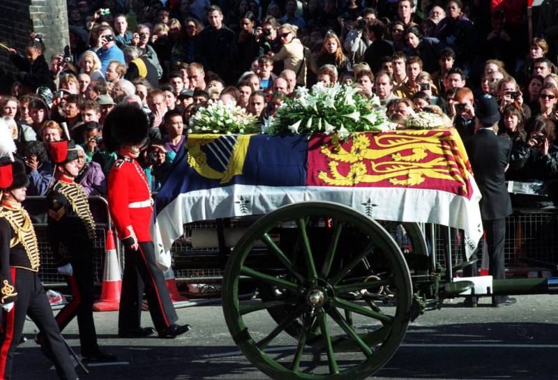 funerale Lady Diana