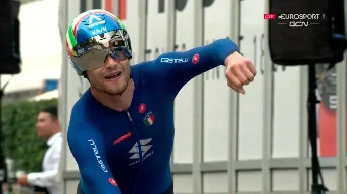 Ganna nella leggenda: è di nuovo campione del mondo a cronometro
