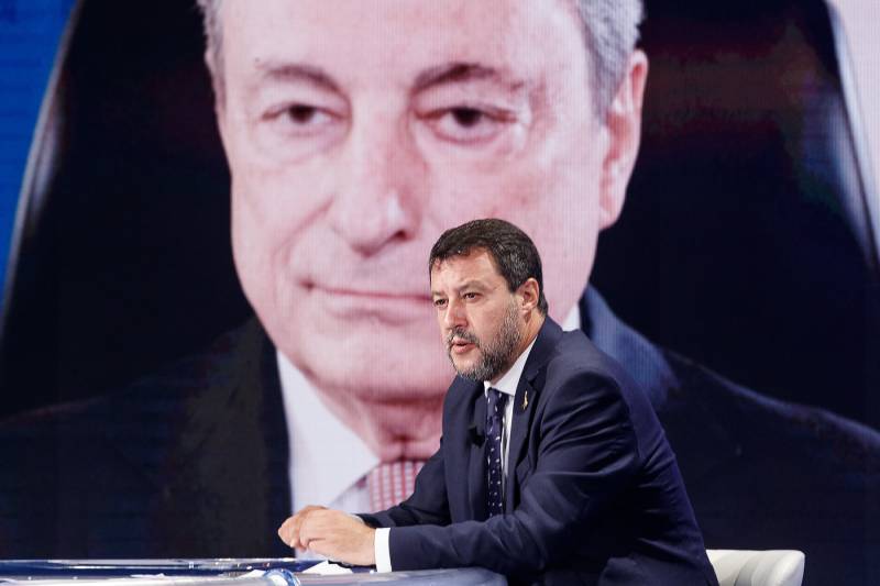 "Pressioni da Macron e Merkel per Draghi...". La rivelazione di Salvini
