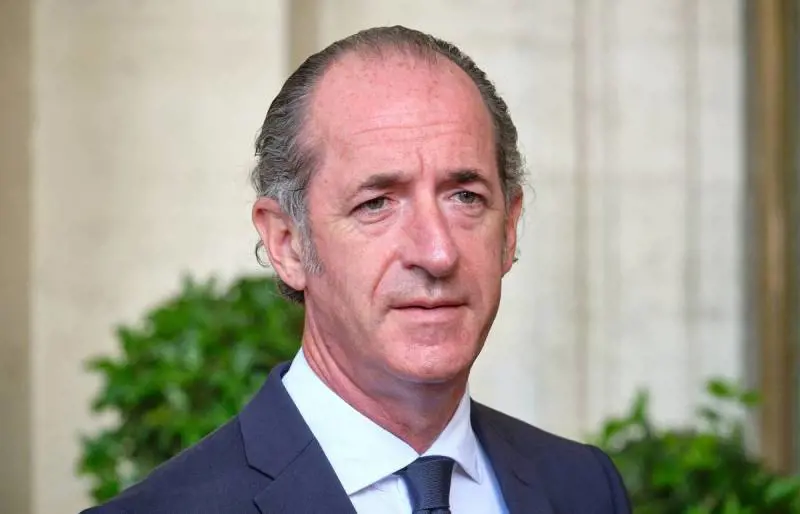 Il governatore del Veneto Luca Zaia