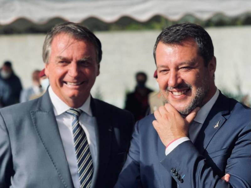 Bolsonaro e Salvini