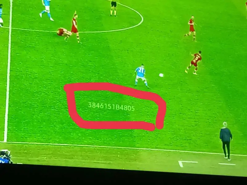 Dazn, ecco cos'è quel codice che appare durante le partite