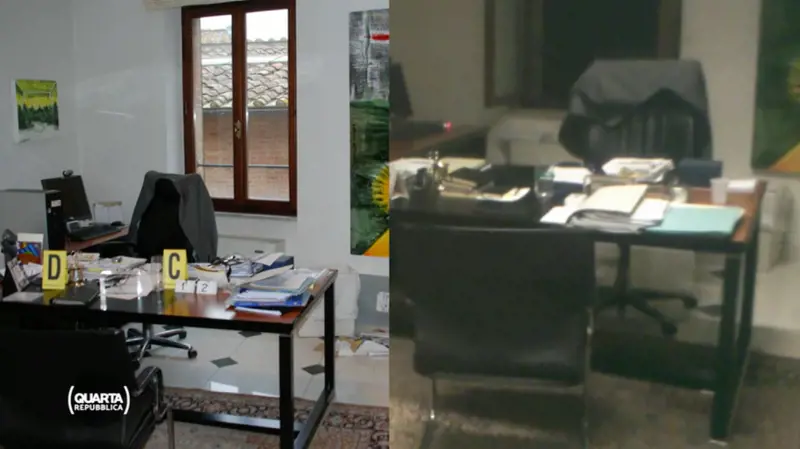 David Rossi, la "scena del crimine" prima e dopo: le immagini choc